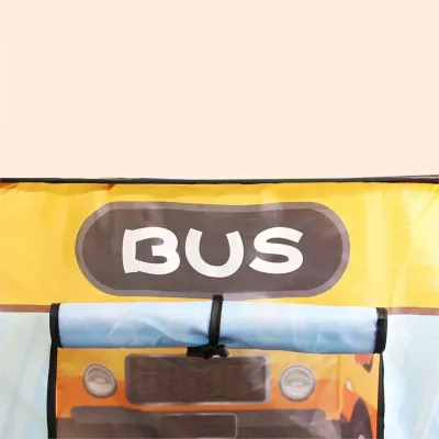 Duży namiot dla dzieci do zabawy Wesoły Autobus samo rozkładający się Duży namiot dla dzieci do zabawy Wesoły Autobus samo rozkładający się