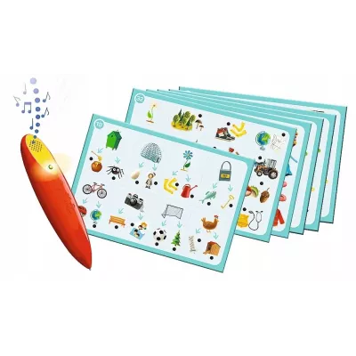 Gra planszowa edukacyjna Świat Przedszkolaka magiczny ołówek Trefl 02112