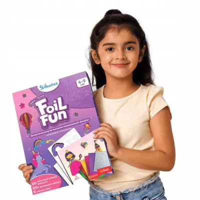 Skillmatics Foil Fun Zestaw Kreatywny Jednorożce i Księżniczki Trefl 62602 Skillmatics Foil Fun Zestaw Kreatywny Jednorożce i Księżniczki Trefl 62602