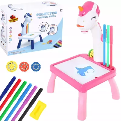 Zestaw 3 Projektorów do Rysowania – Jednorożec, Miś, Dinozaur Zestaw 3 Projektorów do Rysowania – Jednorożec, Miś, Dinozaur