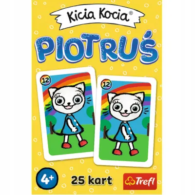 5 x Karty Piotruś Kicia Kocia +4 Trefl 08512