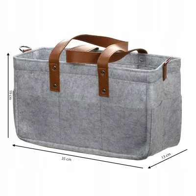 Filcowa Torba-Organizer XXL – Stylowy Porządek dla Mamy Filcowa Torba-Organizer XXL – Stylowy Porządek dla Mamy