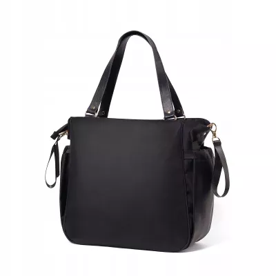 Torba dla mamy do wózka COCO Babyono 1516 czarna – elegancja i funkcjo Torba dla mamy do wózka COCO Babyono 1516 czarna – elegancja i funkcjo