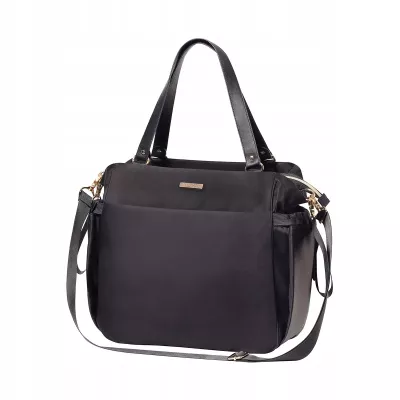 Torba dla mamy do wózka COCO Babyono 1516 czarna – elegancja i funkcjo Torba dla mamy do wózka COCO Babyono 1516 czarna – elegancja i funkcjo