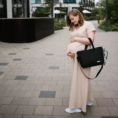 Torba dla mamy BabyOno CARMEN czarna – stylowa torba do wózka z akceso Torba dla mamy BabyOno CARMEN czarna – stylowa torba do wózka z akceso