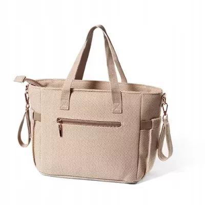 Torba BabyOno CARMEN beżowa – stylowa torba dla mamy do wózka Torba BabyOno CARMEN beżowa – stylowa torba dla mamy do wózka
