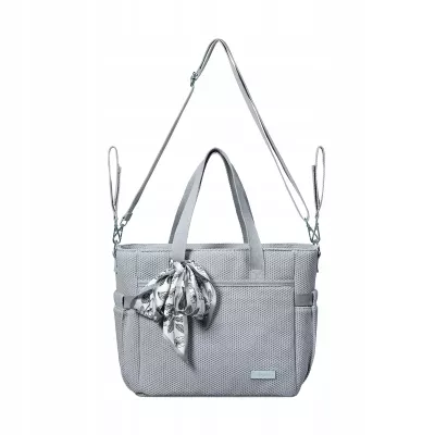 Torba BabyOno CARMEN szara – stylowa torba dla mamy do wózka Torba BabyOno CARMEN szara – stylowa torba dla mamy do wózka