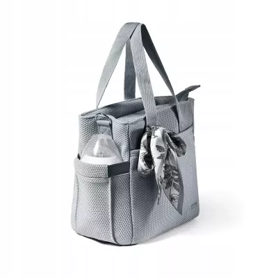Torba BabyOno CARMEN szara – stylowa torba dla mamy do wózka Torba BabyOno CARMEN szara – stylowa torba dla mamy do wózka