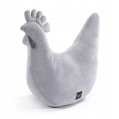 Kura Babci Dany Velvet DARK GREY – poduszka do karmienia i spania Kura Babci Dany Velvet DARK GREY – poduszka do karmienia i spania