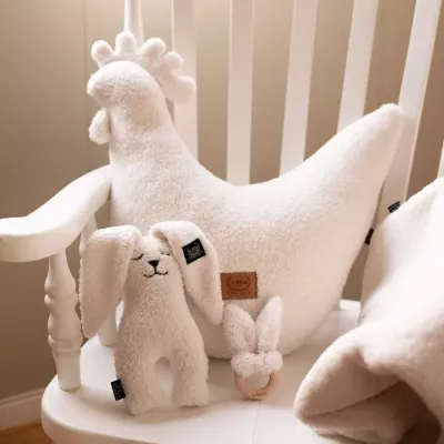 Kura Babci Dany Teddy Bear CREAM – poduszka do karmienia i relaksu Kura Babci Dany Teddy Bear CREAM – poduszka do karmienia i relaksu