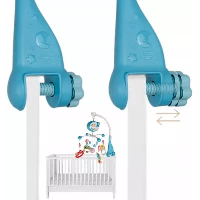 Karuzelka do łóżeczka z pozytywką projektorem pilot timer 360° obrotowa