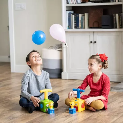 Wyrzutnia balonowa samochód żabka + pompka zestaw aerodynamiczny 12 balonów