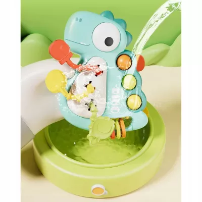 Zabawka Sensoryczna Gryzak Montessori Dinozaur - Rozwija Zmysły