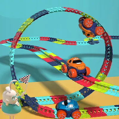 Magiczny tor 291el. - elastyczny tor z autkiem LED dla dzieci