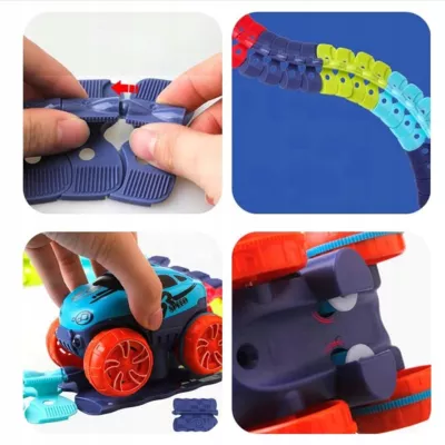 Magiczny tor 291el. - elastyczny tor z autkiem LED dla dzieci