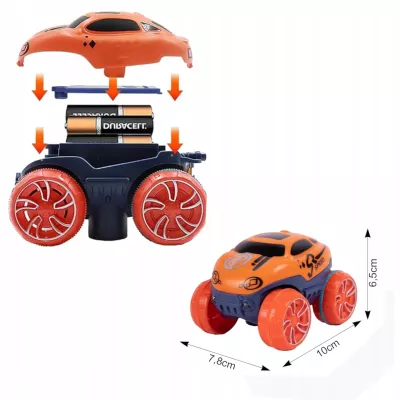 Magiczny tor 291el. - elastyczny tor z autkiem LED dla dzieci