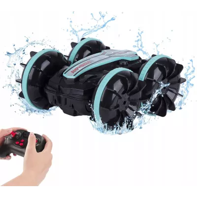 Samochód terenowy RC z opaską gestów - auto, wodoodporny, LED