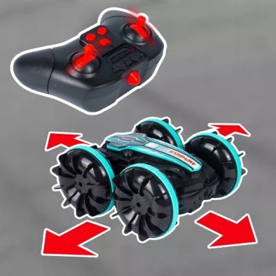 Samochód terenowy RC z opaską gestów - auto, wodoodporny, LED