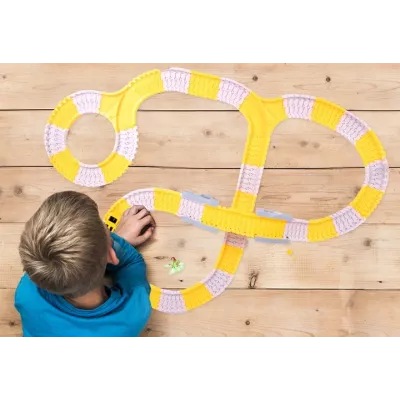 Tor samochodowy Budowlany 255 el. - auta pojazdy budowy zestaw dla dzieci