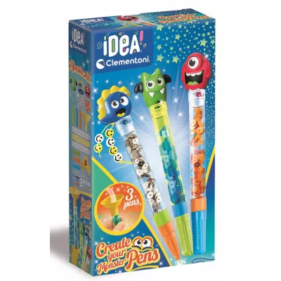 Clementoni zestaw kreatywny Pen Creator mini fabryka długopisów Monster