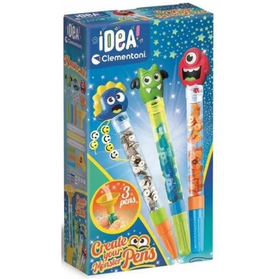Clementoni zestaw kreatywny Pen Creator mini fabryka długopisów Monster