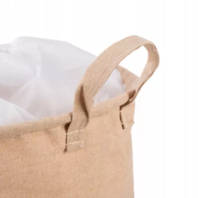 Duży kosz zamykany XL na zabawki ubrania bieliznę organizer 42L