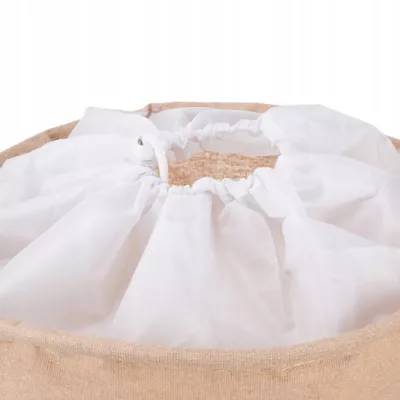 Duży kosz zamykany XL na zabawki ubrania bieliznę organizer 42L