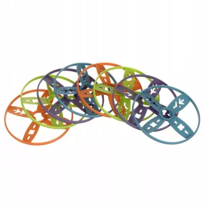 Wyrzutnia latających dysków dla dzieci zabawa na świeżym powietrzu