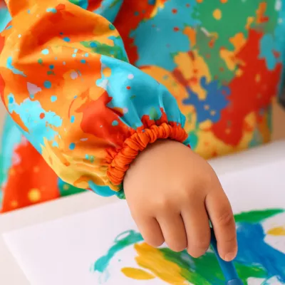 Fartuszek ochronny do malowania dla dzieci 4-6 lat fartuch wodoodporny