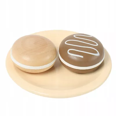 Drewniany zestaw do herbaty dla dzieci z akcesoriami 16 el.