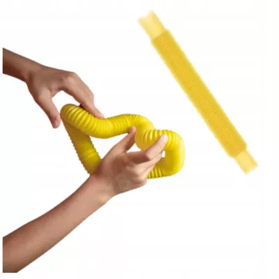 Kolorowa Zabawka Rozwojowa Tuby Sensoryczne Rurki POP XXL 20 szt.