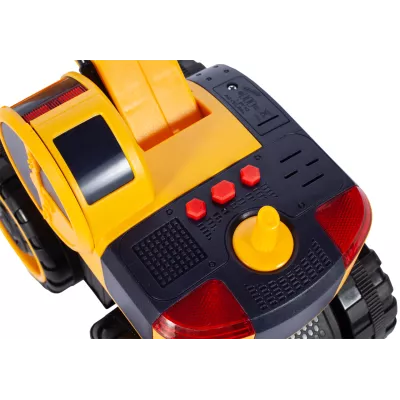 Koparka Budowlana z Napędem, Dźwiękami i Światłami - Pojazd dla Dzieci