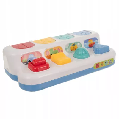 Wyskakujące Pojazdy POP-UP - Edukacyjna Zabawka Interaktywna dla Dzieci