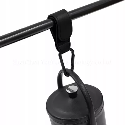 Uniwersalny zestaw 2 zaczepów do wózka mocny hak na torbę zakupy