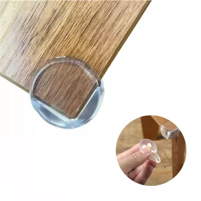 Zabezpieczenia przezroczyste osłony na narożniki mebli 10szt okrągłe