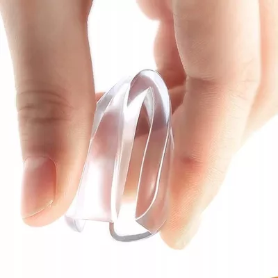 Przezroczyste zabezpieczenia narożników mebli 10 szt. ochrona dzieci