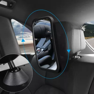 Lusterko samochodowe do obserwacji dziecka regulacja 360°