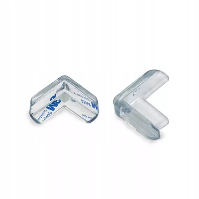 Przezroczyste zabezpieczenia narożników mebli 10 szt. ochrona dzieci