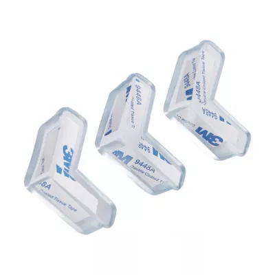 Przezroczyste zabezpieczenia narożników mebli 10 szt. ochrona dzieci