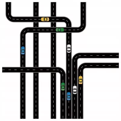 Zestaw 28 rolek taśma samoprzylepna droga jezdnia ulica naklejki znaki