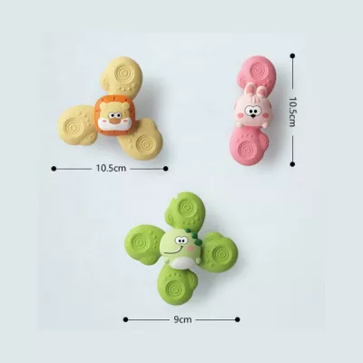 Sensoryczne spinnery z przyssawkami rozwój zabawa stymulacja