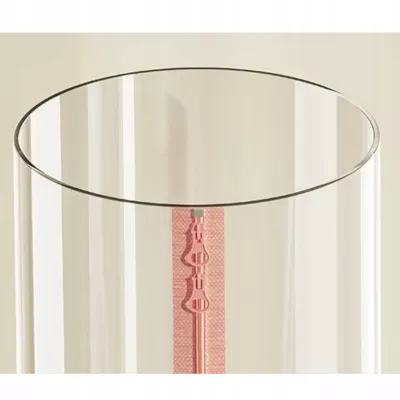 Organizer pojemnik na zabawki 112 cm zapinany na zamek różowy