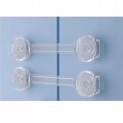 Silikonowa blokada szafek i drzwiczek - zestaw 10 szt. zabezpieczenie