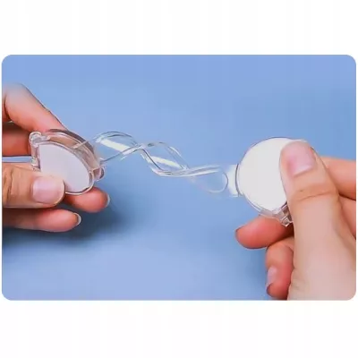 Silikonowa blokada szafek i drzwiczek - zestaw 10 szt. zabezpieczenie