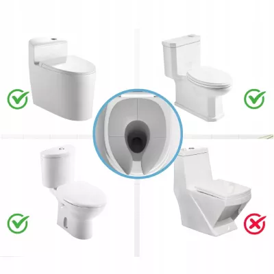 Składana nakładka podróżna turystyczna na sedes dla dzieci