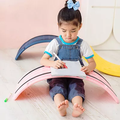 Deska do balansowania dla dzieci bujak równoważnia antypoślizgowa