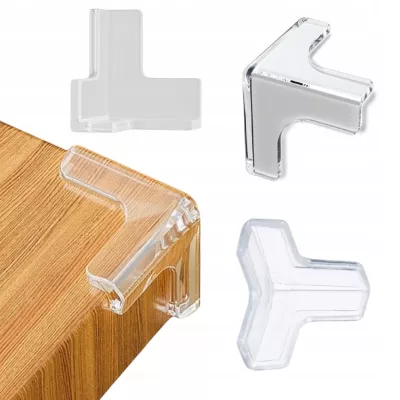 Narożniki ochronne na meble bezpieczne przezroczyste zabezpieczenia 10 szt