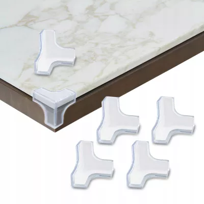 Narożniki ochronne na meble bezpieczne przezroczyste zabezpieczenia 10 szt