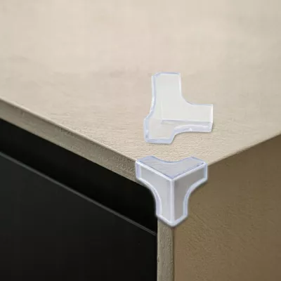 Narożniki ochronne na meble bezpieczne przezroczyste zabezpieczenia 10 szt