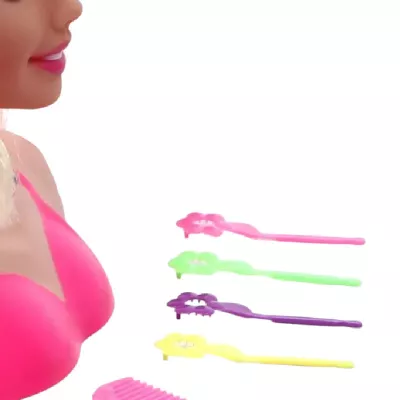 Głowa popiersie lalki do czesania i kreatywnych fryzur 358